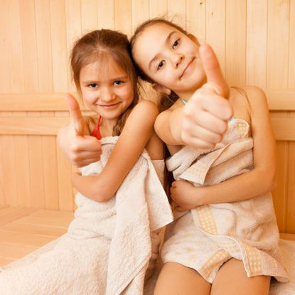 Bild von Kindersauna am 4. 4.2026 von 9.00 bis 12.30 Uhr